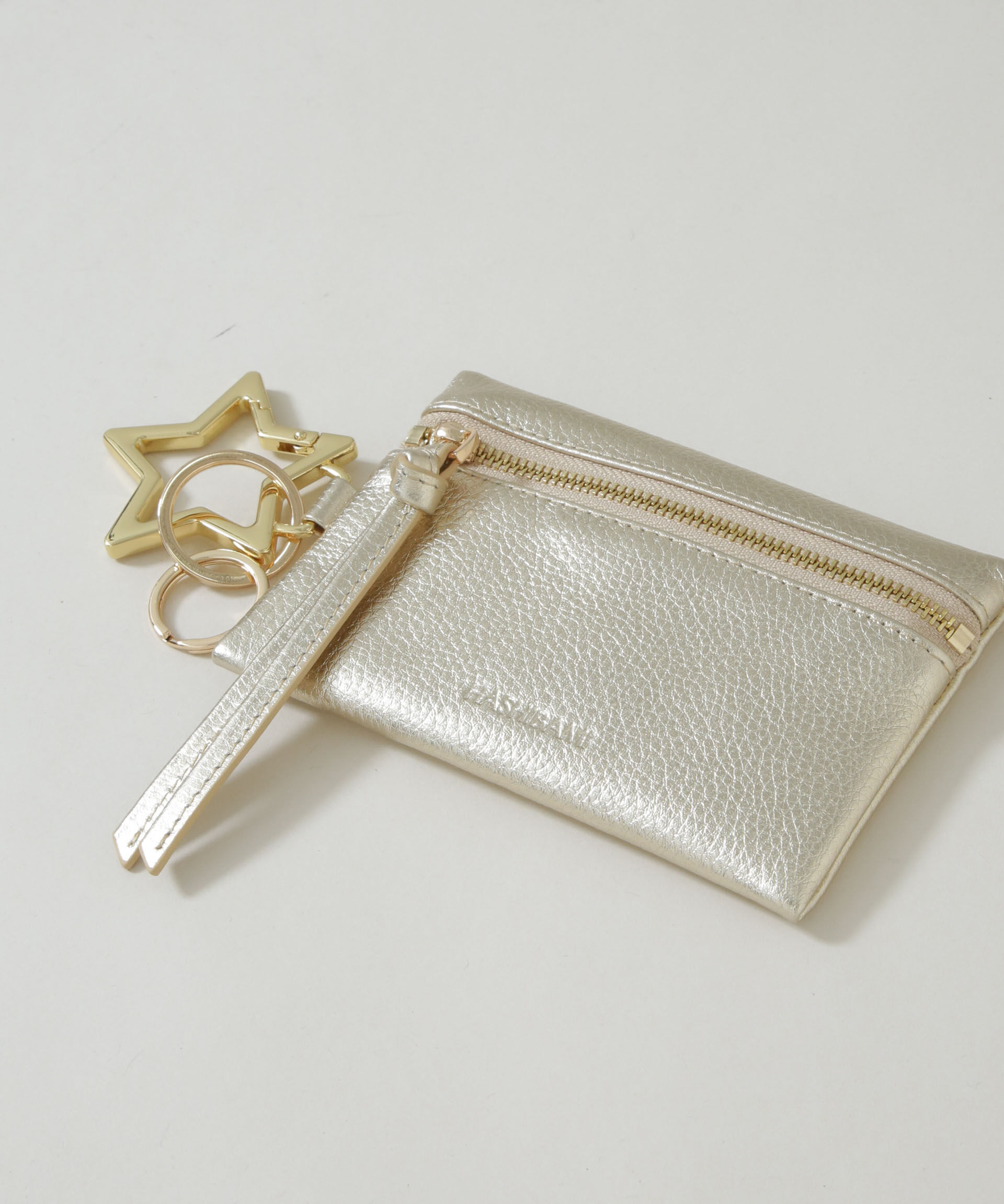 nano･universe「HASHIBAMI/カラビナキーリング ジップポーチ」|その他|