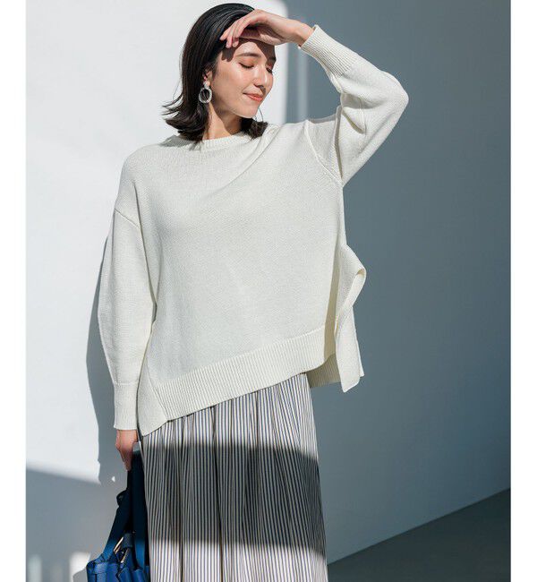 組曲「SOBANEラメプルオーバー ニット」|ニット・セーター|