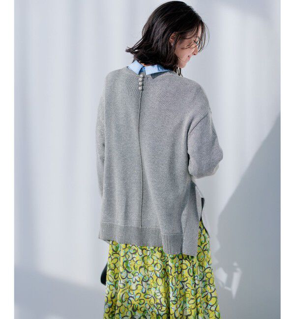 組曲「SOBANEラメプルオーバー ニット」|ニット・セーター|