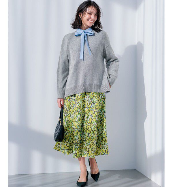 組曲「SOBANEラメプルオーバー ニット」|ニット・セーター|