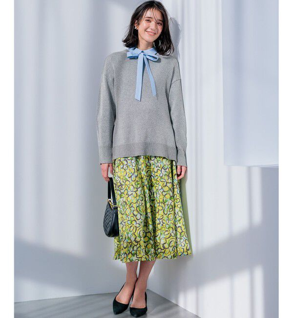 組曲「SOBANEラメプルオーバー ニット」|ニット・セーター|