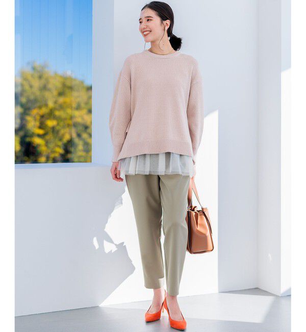 組曲「SOBANEラメプルオーバー ニット」|ニット・セーター|