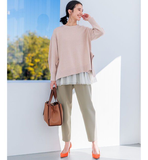 組曲「SOBANEラメプルオーバー ニット」|ニット・セーター|