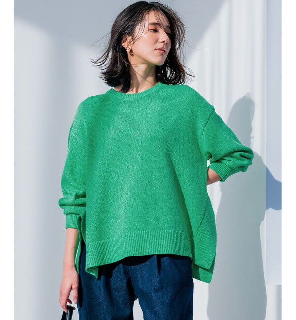 組曲「SOBANEラメプルオーバー ニット」|ニット・セーター|