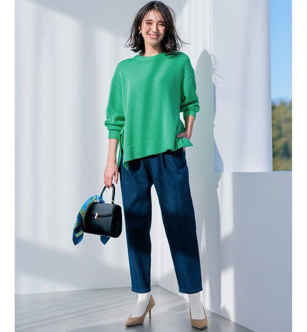 組曲「SOBANEラメプルオーバー ニット」|ニット・セーター|