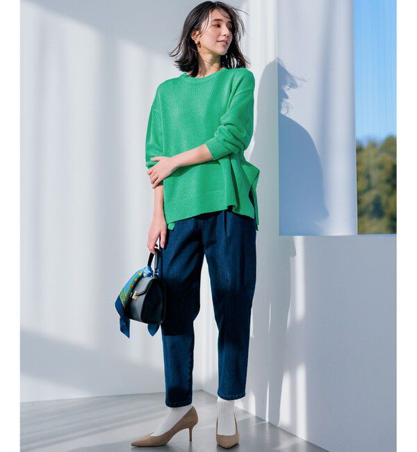 組曲「SOBANEラメプルオーバー ニット」|ニット・セーター|