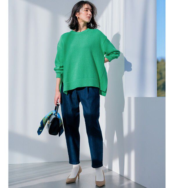 組曲「SOBANEラメプルオーバー ニット」|ニット・セーター|