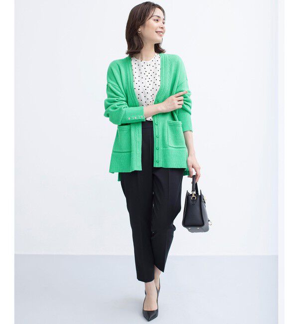 組曲「【WEB限定】SOBANEラメカーディガン」|カーディガン|