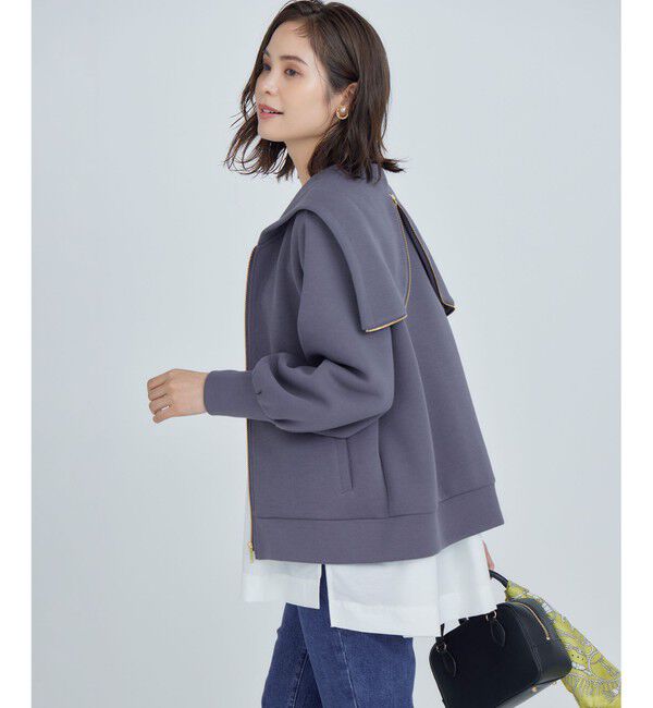 組曲「ダンボールジャージー ジップアップパーカー」|パーカー|