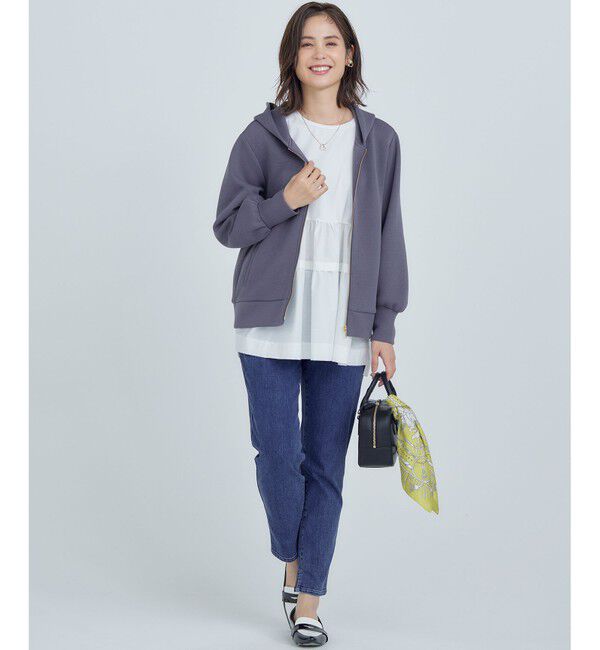 組曲「ダンボールジャージー ジップアップパーカー」|パーカー|