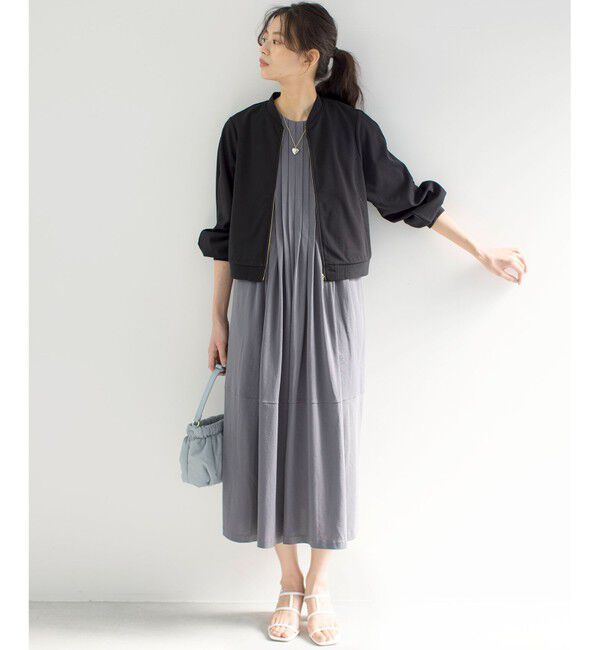 組曲「【ご好評につき追加生産！】ジョーゼットジャージー ブルゾン」|ブルゾン・スタジャン|