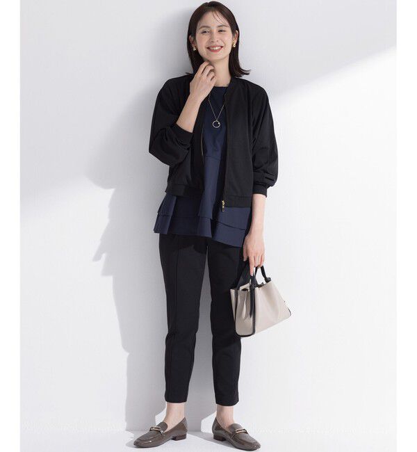 組曲「【ご好評につき追加生産！】ジョーゼットジャージー ブルゾン」|ブルゾン・スタジャン|