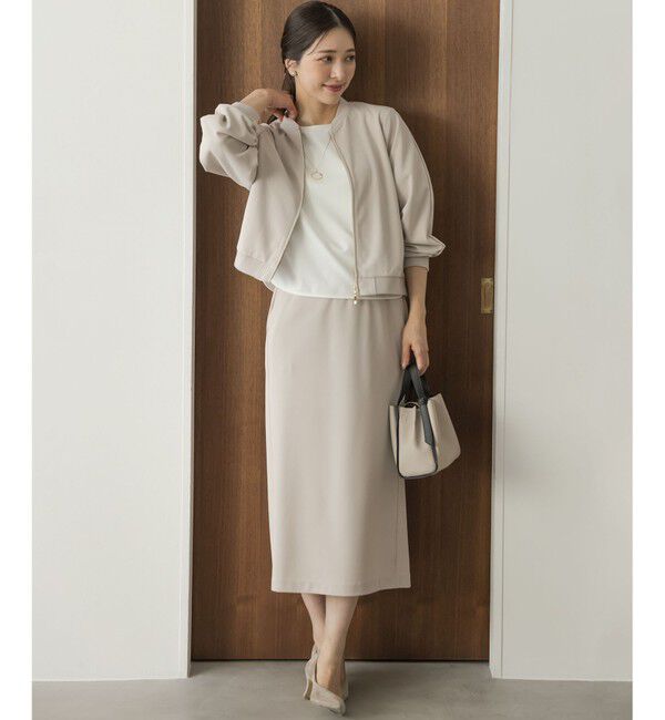 組曲「【ご好評につき追加生産！】ジョーゼットジャージー ブルゾン」|ブルゾン・スタジャン|