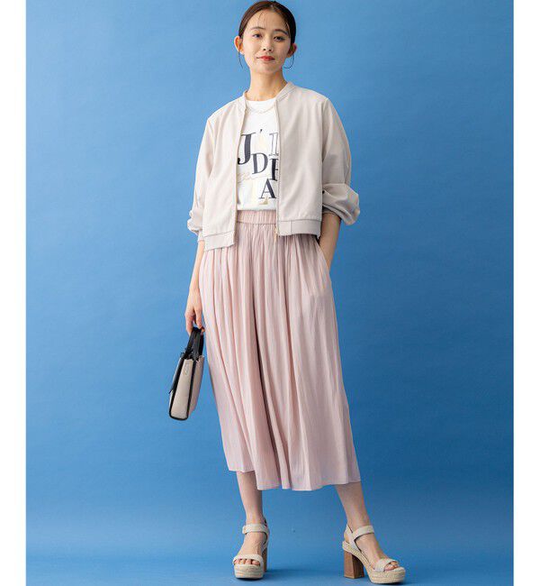 組曲「【ご好評につき追加生産！】ジョーゼットジャージー ブルゾン」|ブルゾン・スタジャン|