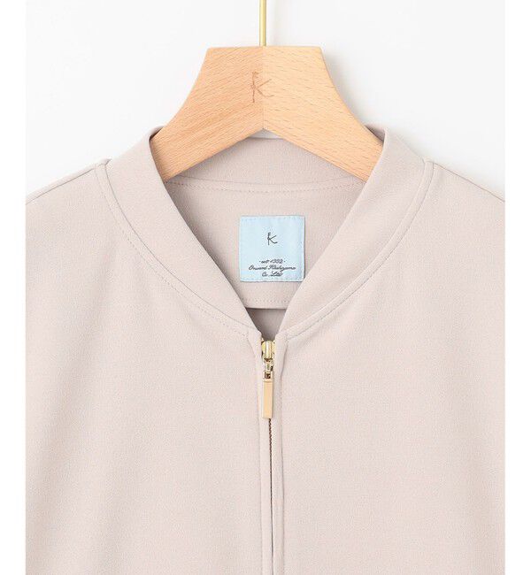 組曲「【ご好評につき追加生産！】ジョーゼットジャージー ブルゾン」|ブルゾン・スタジャン|