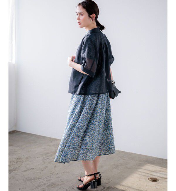 組曲「フラワーガーデンプリント ワンピース」|ワンピース|