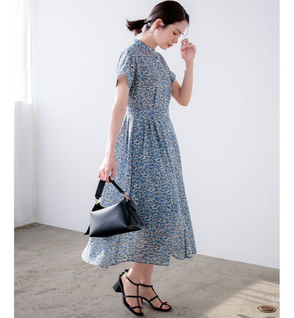 組曲「フラワーガーデンプリント ワンピース」|ワンピース|