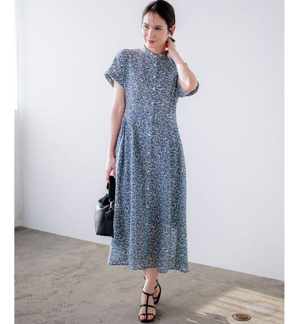 組曲「フラワーガーデンプリント ワンピース」|ワンピース|