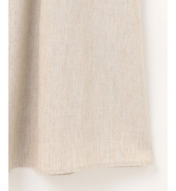 自由区「【カタログ掲載・接触冷感・UVカット・洗える】リネンミックスツィル ワンピース」|ワンピース|