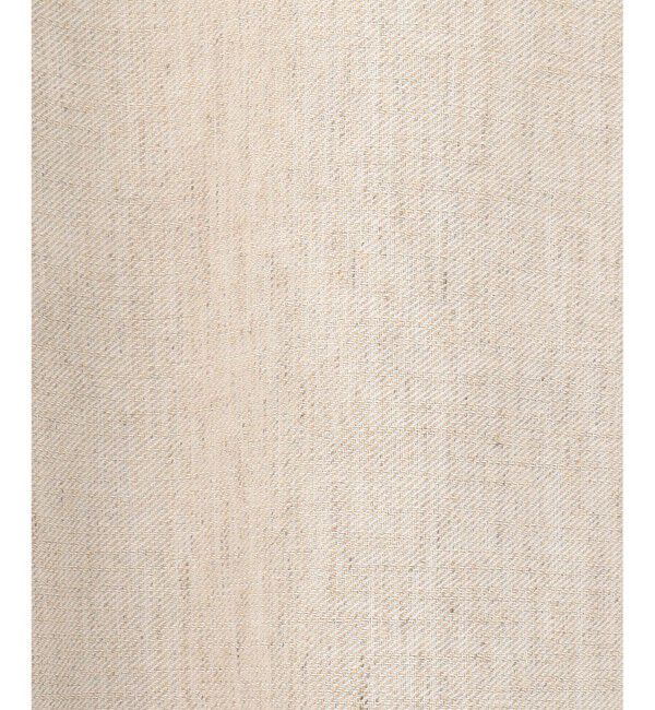 自由区「【カタログ掲載・接触冷感・UVカット・洗える】リネンミックスツィル ワンピース」|ワンピース|