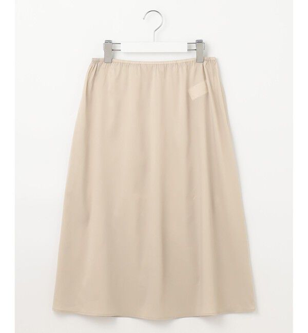 自由区「【カタログ掲載・接触冷感・UVカット・洗える】リネンミックスツィル ワンピース」|ワンピース|