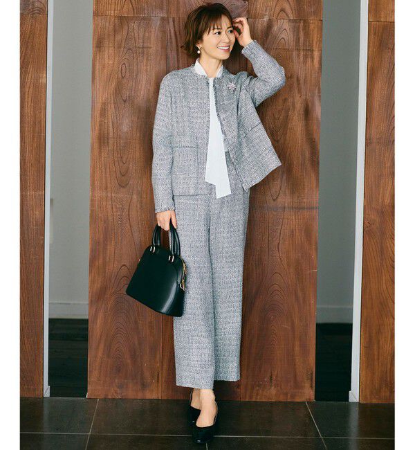 自由区「【カタログ掲載】ナチュラルタッチボウタイ ブラウス」|シャツ・ブラウス|