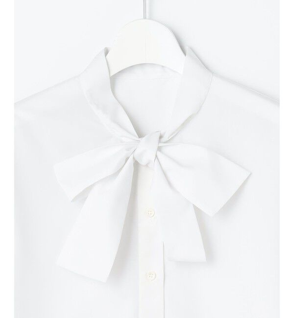 自由区「【カタログ掲載】ナチュラルタッチボウタイ ブラウス」|シャツ・ブラウス|