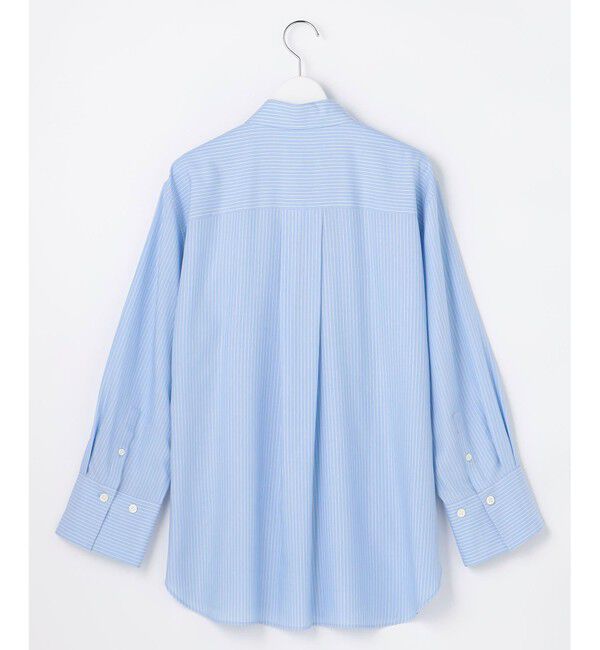 自由区「【着回し力抜群・レイヤードにも】ドレープブロード シャツブラウス」|シャツ・ブラウス|