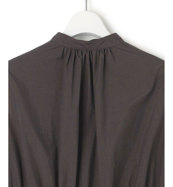 23区「【洗える/撥水加工】ナイロンコットンタフタ ウエストシャーリング ワンピース」|ワンピース|