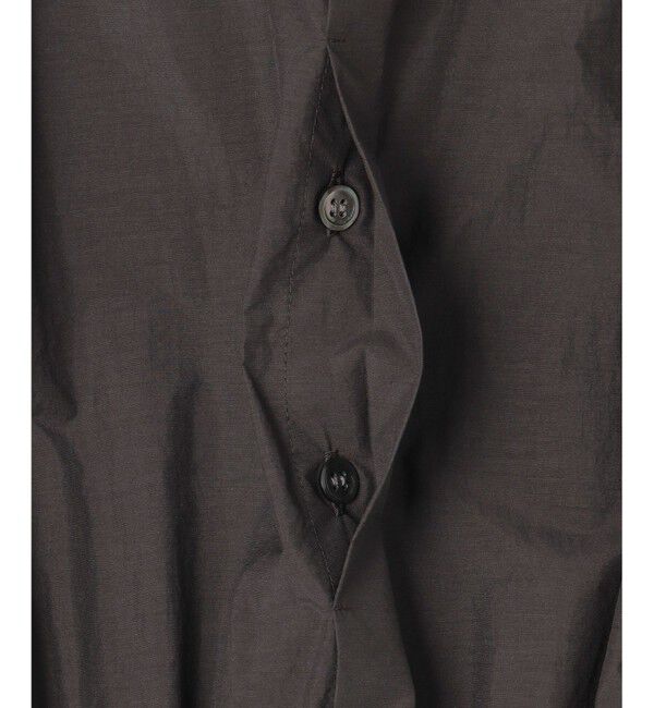 23区「【洗える/撥水加工】ナイロンコットンタフタ ウエストシャーリング ワンピース」|ワンピース|