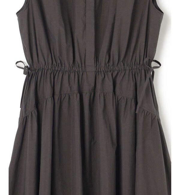 23区「【洗える/撥水加工】ナイロンコットンタフタ ウエストシャーリング ワンピース」|ワンピース|