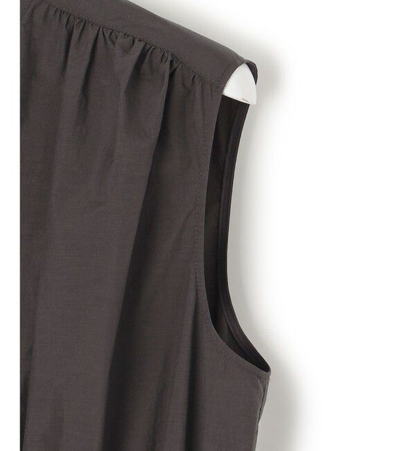 23区「【洗える/撥水加工】ナイロンコットンタフタ ウエストシャーリング ワンピース」|ワンピース|