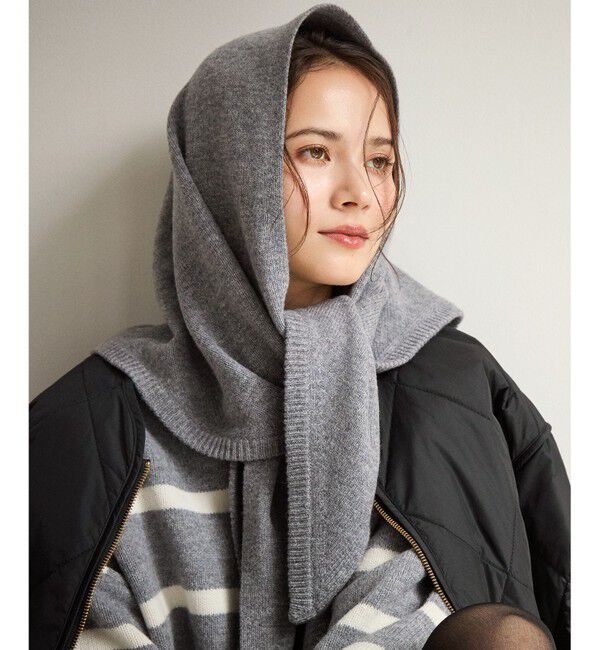 23区「【SLOW/一部店舗限定】ソフトウール ニット ストール」|ストール|ﾗｲﾄｸﾞﾚ