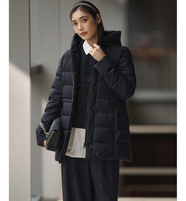 23区「【WEB&一部店舗限定/滝沢眞規子さん着用】フリルボーダー ニット」|ニット・セーター|