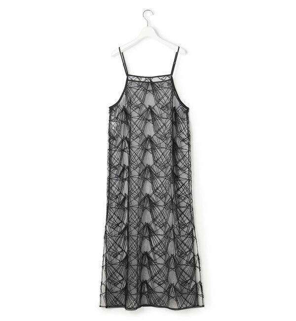 23区「【見上愛さん着用】刺繍レース キャミソールワンピース」|ワンピース|