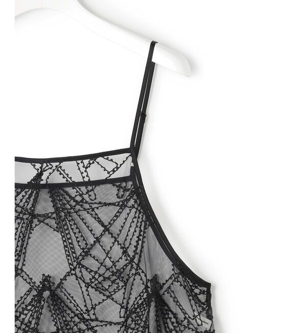 23区「【見上愛さん着用】刺繍レース キャミソールワンピース」|ワンピース|