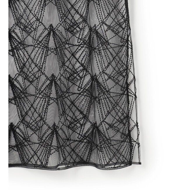 23区「【見上愛さん着用】刺繍レース キャミソールワンピース」|ワンピース|