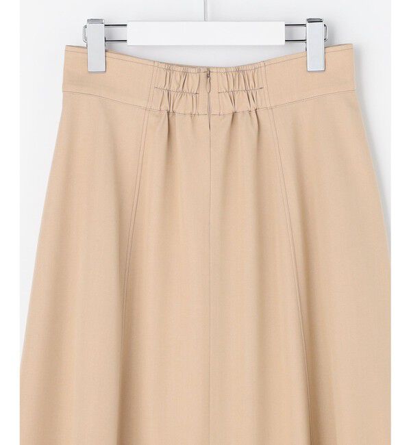 ANY SIS「シャンブレーベルテッド スカート」|スカート|