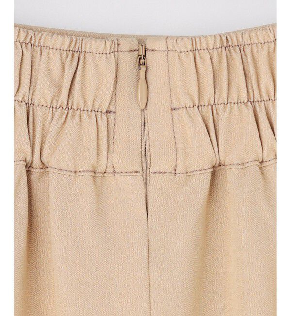 ANY SIS「シャンブレーベルテッド スカート」|スカート|