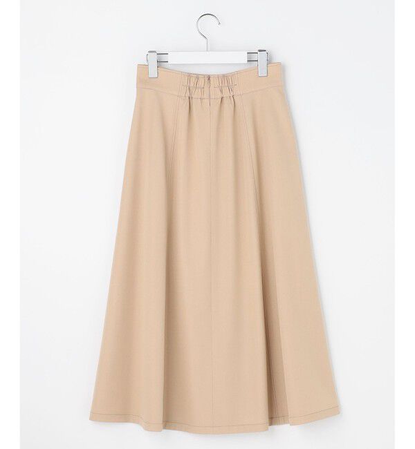 ANY SIS「シャンブレーベルテッド スカート」|スカート|