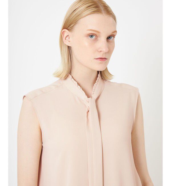 BEIGE,「【洗える】EVA / ボウタイブラウス」|シャツ・ブラウス|