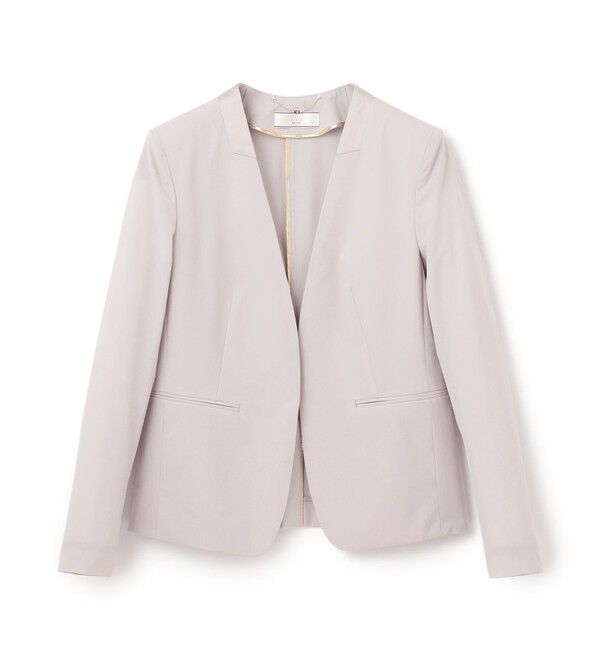 BEIGE,「AUDREY / ノーカラージャケット」|ノーカラージャケット|