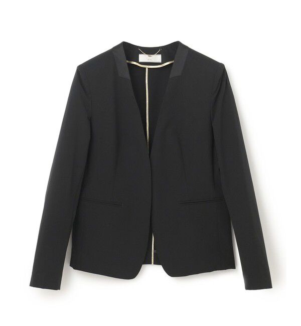 BEIGE,「AUDREY / ノーカラージャケット」|ノーカラージャケット|