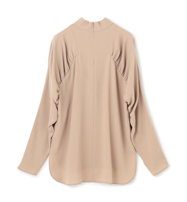 BEIGE,「【洗える】FLEUR / ギャザーブラウス」|シャツ・ブラウス|