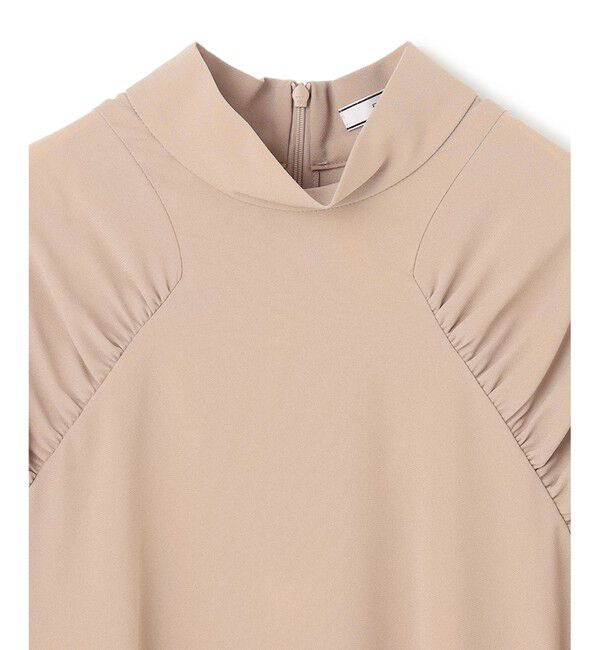 BEIGE,「【洗える】FLEUR / ギャザーブラウス」|シャツ・ブラウス|