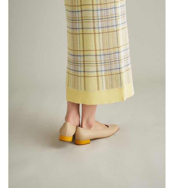 GRACE CONTINENTAL「チェックタイトニットスカート」|スカート|