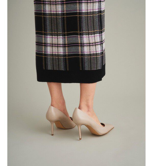 GRACE CONTINENTAL「チェックタイトニットスカート」|スカート|