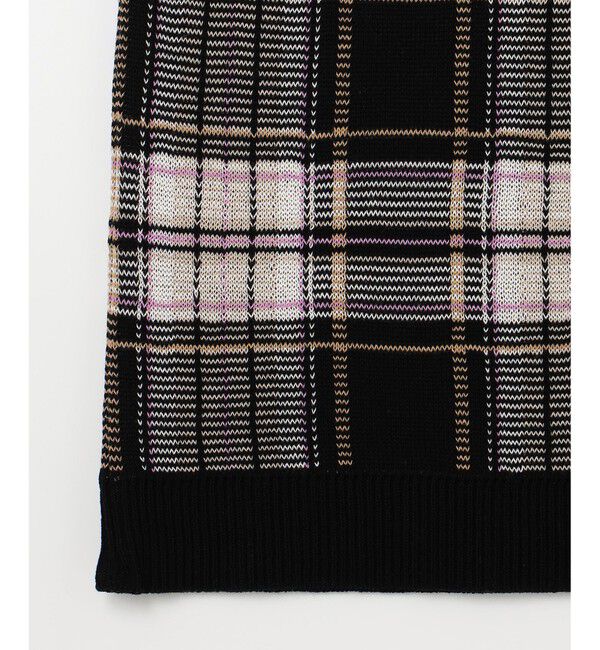 GRACE CONTINENTAL「チェックタイトニットスカート」|スカート|