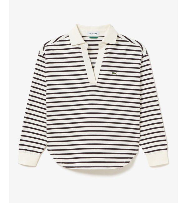 LACOSTE「スキッパーネックラガーシャツ」|ポロシャツ|