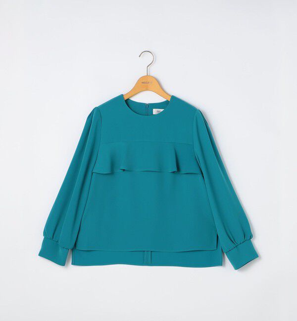 NOLLEY'S「《セットアップ対応》ウォッシャブルダブルクロスブラウス」|シャツ・ブラウス|